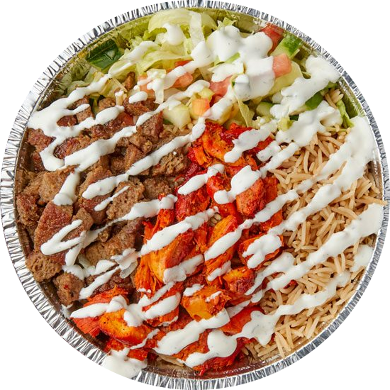 Gyro Over Rice