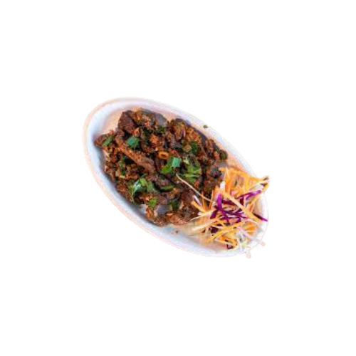 Mutton Sukuti Sadheko